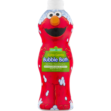 Sesame Street Extra Gentle Bubble Bath Fragrance and Dye Free, 24