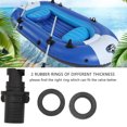 thumbnail image 2 of Fdit Soupape de Gonflage Raccord de Vanne, Raccord de Pompe de Gonflage de Raccord de Vanne d'Air pour Kayak de Bateau de Pêche, 2 of 9