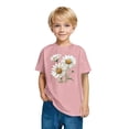 thumbnail image 3 of RXIRUCGD 2025 Vêtements d'Été pour Enfants T-shirt Imprimé Mode Mignon Col Rond Manches Courtes, 3 of 5