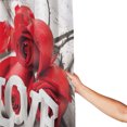 thumbnail image 4 of JOOCAR Valentine's Day Shower Curtain, Rose Shower Curtain Valentine's Day Bathroom Decor 72x72 Inch with 12 Hooks, 4 of 7
