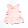 thumbnail image 5 of Ahuyic Summer Girls Top,Toddler Girls Cotton Tank Top,Elasticated Girl's Summer Dress With T-Shirt And Skirt In Candy Colors And Classic, 5 of 5