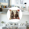 thumbnail image 5 of nygtbtfer Throw Pillow Cover Wild of on Wooden Sign ern Square Decorative Throw Pillow Cushion Case for Home Couch Bed Sofa Car Pillowcase White, 5 of 7