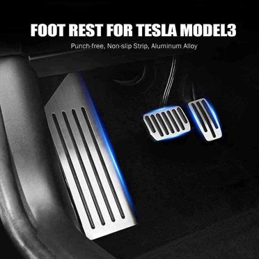 1 Pair Aluminum Accelerator Brake Foot Pedal Pads For BMW 5