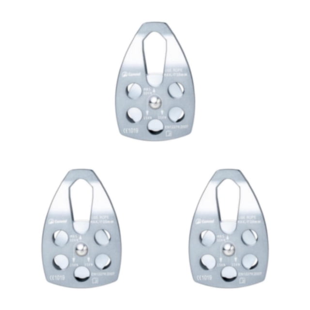 Greeniant Polea de escalada Rescate Acarreo Rigging Poleas Micro Pulley Equip Grey Type1 NO1