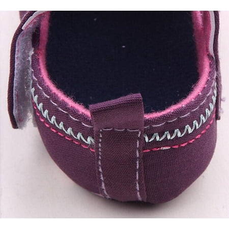 

zuwimk Baby Shoes Baby Boy Girl Non-Skid Indoor Walking Shoes Breathable Warm Elastic Sock Shoes Purple