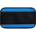 thumbnail image 1 of LAICAIW Four Seasons Universal Armrest Box Mat, Carbon Fiber Leather Embossing, Waterproof Armrest Cover Center Console Mat, Car Armrest Seat Cover (Blue), 1 of 7