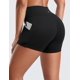 thumbnail image 2 of Shorts CRZ YOGA Butterluxe Cintura Alta 7.5 cm con Bolsillos Negro S, 2 of 5