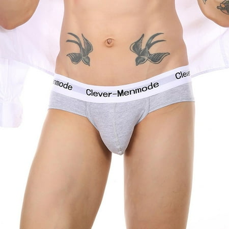 

Men Cotton Comfort Big Bag Pouch Sports Briefs Underwear Panties Underpants