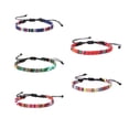 thumbnail image 2 of letairis Bracelets Braided Adjustable Simple Style Bracelet Lightweight Comfortable All-match Wrist Jewelry Birthday Gift  FD9607, 2 of 8