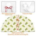 thumbnail image 4 of Yiaed Corn Print Christmas Tree Skirt , Tree SkirtsTree Mat for Christmas Winter Holiday Indoor Decorations-48", 4 of 7