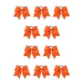 thumbnail image 1 of Jumpingount Banda para el cabello grande Nudo de lazo Goma elástica gruesa Ajustable Decorativo Sin enganches Coleta Titular Scrunchie sin costuras Naranja Naranja 10piezas Jumpingount CBP458603, 1 of 4