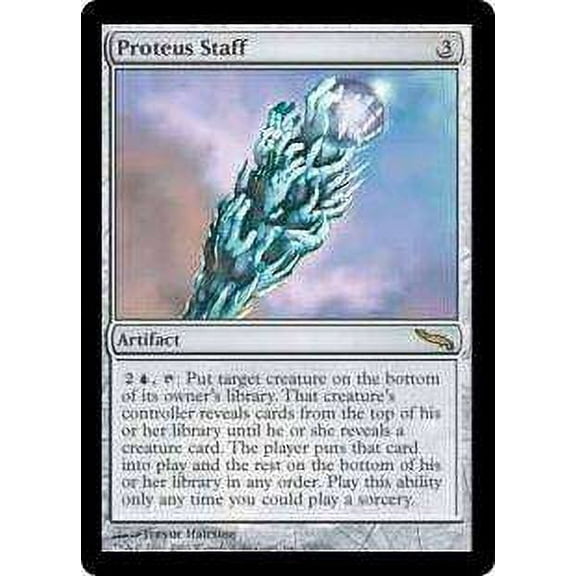 MtG Mirrodin Rare Proteus Staff #230