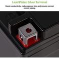 thumbnail image 3 of 1Autodepot AGM 12 Volt Automotive Battery, 252 CCA, Top Post for Motorcycle ATV, 3 of 5