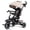 Khaki, variant on AILEEKISS 7-in-1 Kids' Tricycle with Push Handle, Foldable Trike Bicycles for Kids 1-5 Years, Black