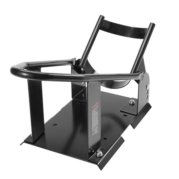 Heavy-duty Motorcycle Wheel Chock Stand, 1800 lbs Capacity, Steel Wheel Cradle Holder for 15"-21" Off-Road & Standard Motorcycles, 3 Adjustable Holes