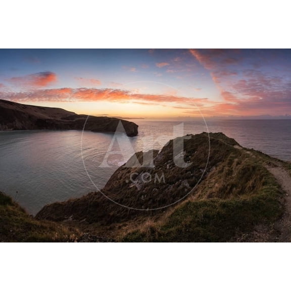 Stunning Summer Sunrise over Calm Ocean Landscape, Unframed Photographic Print Wall Art by Veneratio Sold by Art.Com