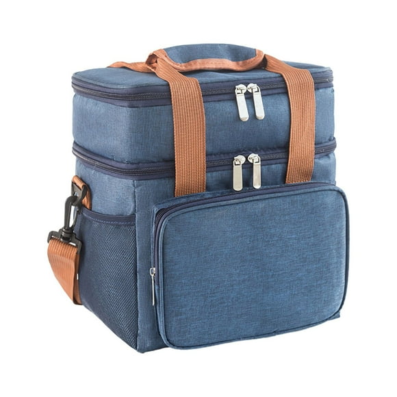TopLLC Sac Isotherme de Pique-Nique Extérieur Sac Bento Double