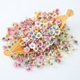 thumbnail image 4 of SPRING PARK 100Pcs 2cm Flower Heads Mini Silk Artificial Flowers Flowers Home Wedding Decoration DIY Wreath Accessories Craft, 4 of 7