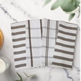 thumbnail image 3 of Mainstays Kitchen Towels 4 pack, 100% Cotton, 16 x 28 in, Taupe, 3 of 5