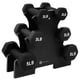 thumbnail image 1 of Mancuernas Hexagonales 2 o 6 Piezas  Acero Inoxidable y Extremos Revestidos en Neopreno  Mango Texturizado, Pesas Gym, Fitness (Neopreno Negro, Set 6 Fitness), 1 of 5