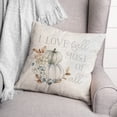 thumbnail image 3 of Creative Products Love Fall Most Of All 20 x 20 Spun Poly Pillow, 3 of 3