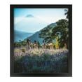 thumbnail image 4 of ArtToFrames 11" x 17" Contemporary Black Picture Frame, 11x17 inch Black Wood Poster Frame (WOM-4730),  Pack, 4 of 7