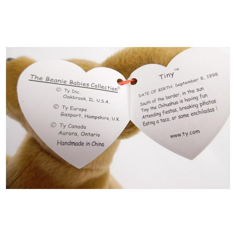 Tiny the chihuahua beanie baby value 2025
