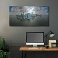 thumbnail image 5 of Luxe Metal Art 'Miami, Florida' by Luxe Portfolio, Metal Wall Art, 48"x24", 5 of 9