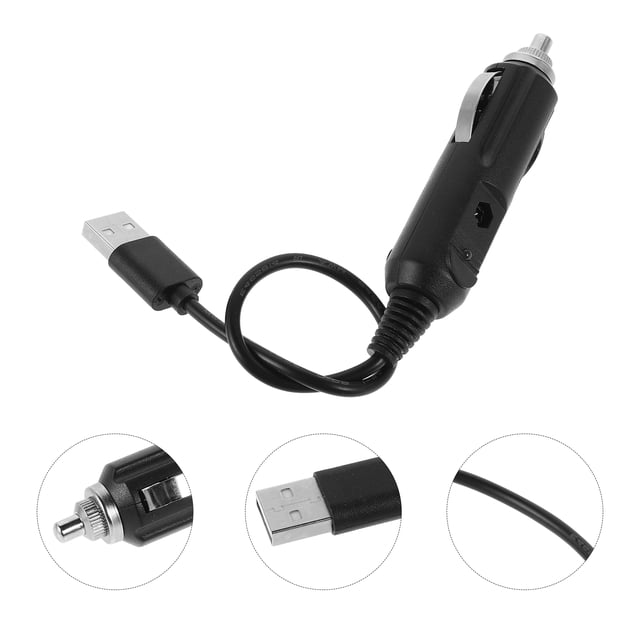 unbranded Suministro De Energía Ininterrumpido Para Autos Con Adaptador USB Y Negro