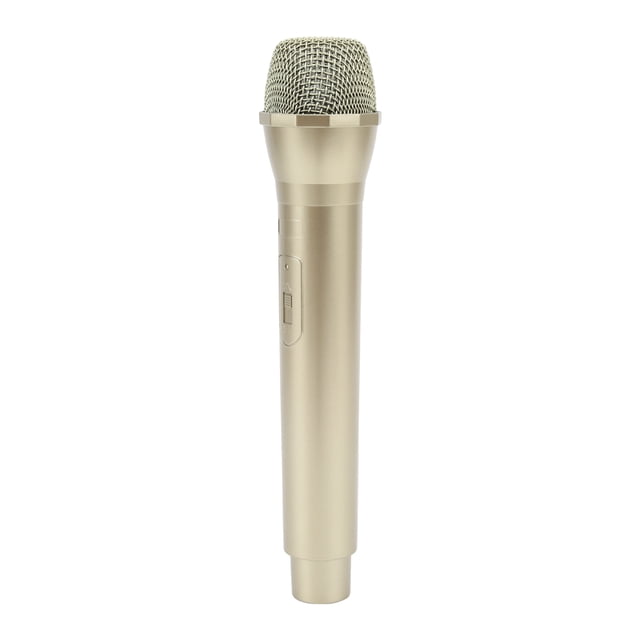 Microphone Accessoire en Plastique pour Karaoké, Spectacles de Danse, Micro d'Entraînement pour Karaoké