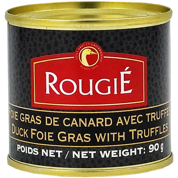 Rougie Foie Gras de Canard aux Truffes - Produit du Canada, 3,17 oz (90 g)