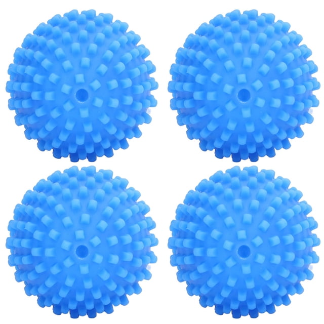 Bolas de Limpieza Jadeshay 4 Piezas Reutilizables Ovaladas de PVC