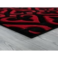 thumbnail image 4 of United Weavers Drachma Benachi Modern Geometric Area Rug, Red, 7'10" x 10'6", 4 of 5