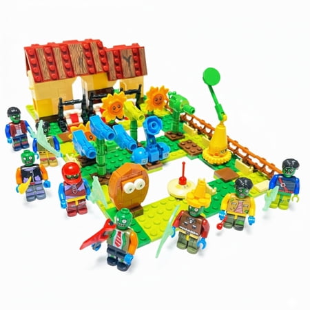Plants and Zombies Building Toys - PVZ Assembly Action Figures - Christmas & Birthday Gift for Kids(595pcs)