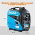 thumbnail image 2 of 2200 Watt inverter generator, quiet and portable, suitable forDJ Setup,Wedding,events,party,home backup power, outdoor camping, and construction sites.EPA Compliant, 2 of 12
