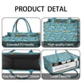 thumbnail image 4 of Large Capacity Tote Bag,Cartoon Construction Vehicles Helicopters Handbag Fashion Luxury Tote Bag,15.7"x13"x 5.1" Inches,Laptop Compatible, 4 of 6