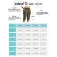 thumbnail image 7 of BALEAF Women's 15" Long Shorts Below The Knee Capri Hiking Cargo Shorts Lightweight Quick Dry Elastic Waist for Casual Green S, 7 of 7