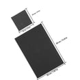 thumbnail image 2 of QUMIIRITY 2 Sheets Dark Grey Heat Insulated Carbon Felt For High Temperature Environments Manufacturers, 2 of 8