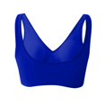 thumbnail image 6 of Women's Bikini Top Tummy Control V Neck Bathing Suit Top Swimsuit No Bottom for Beach Pool Vacation Mix and Match,Royal Blue,L, 6 of 9