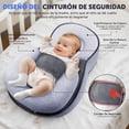 thumbnail image 4 of Almohada Antireflujo, 63CM Cuerpo Completo Cojin Anti Reflujo, Colchon Antirreflujo Con Inclinación De 15 Grados, Con Zona De Modelado De Cabeza Y Cinturón De Seguridad, Cómodo, Seguro Y Sin Alergia, 4 of 7