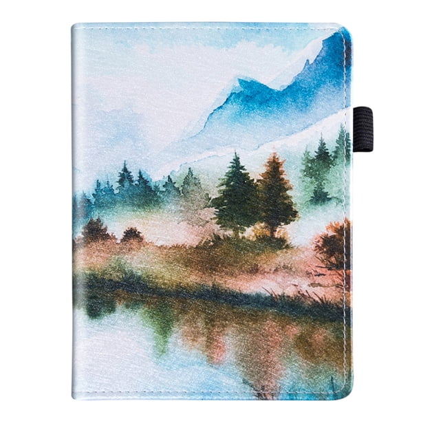 Color Case Funda Cuero para Lector Electrónico Kindle Paper 12.a Generación 2024 7 Pulgadas Blanco