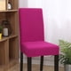 thumbnail image 5 of Funda para silla de comedor elástica de alta densidad de color sólido Funda para silla de una pieza Funda para taburete de hogar moderna y sencilla de color sólido Funda para silla a prueba de polvo, 5 of 5