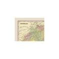thumbnail image 5 of Historic Map - Switzerland - Cram 1892 - 29.04 x 23 - Vintage Wall Art, 5 of 5
