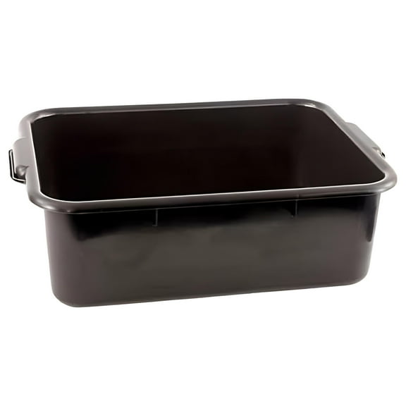 (Price/each)Crestware BT7BK Bus Tub 7 Inch Black 1-1 Each