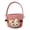 Pink, variant on CoreLiving Woven Cotton Rope Easter Basket for Baby, Toddler, Boys, Girls, Blue Bunny Basket with Premium Gift Bags and Satin Ribbons for Easter Basket Stuffers