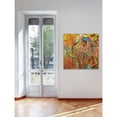 thumbnail image 4 of "Blue Bird of Paradise" Painting Print on Wrapped Canvas, 4 of 5
