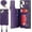 Crossbody Flip Case- Purple, variant on PU Leather Wallet Case for iPhone 13 Mini Removable Adjustable Crossbody Necklace Lanyard Shoulder Strap Case with Card Holder,Detachable Anti-Lost Neck Strap for iPhone 13 Mini 5.4",Gold