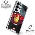 thumbnail image 3 of Skinit Marvel Avengers Assemble Iron Man Galaxy S25 Ultra Clear Case, 3 of 4