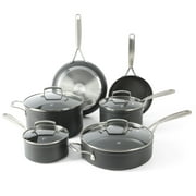 Babish 10-Piece ActivBond Nonstick Hard Anodized Cookware Set