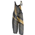thumbnail image 2 of Summer Plus Size Floral Boho Bib Overalls for Women 2026 Hippie Jumpsuit Print Spaghetti Strap Rompers, 2 of 4